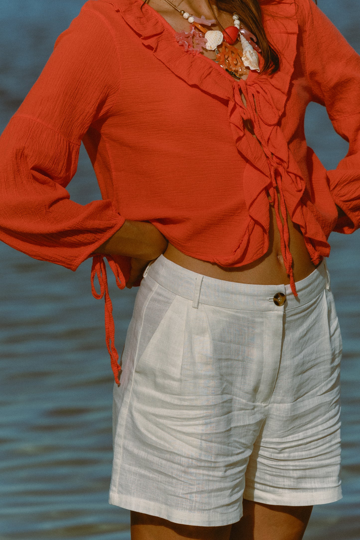 BLUSA PENELOPE CORAL