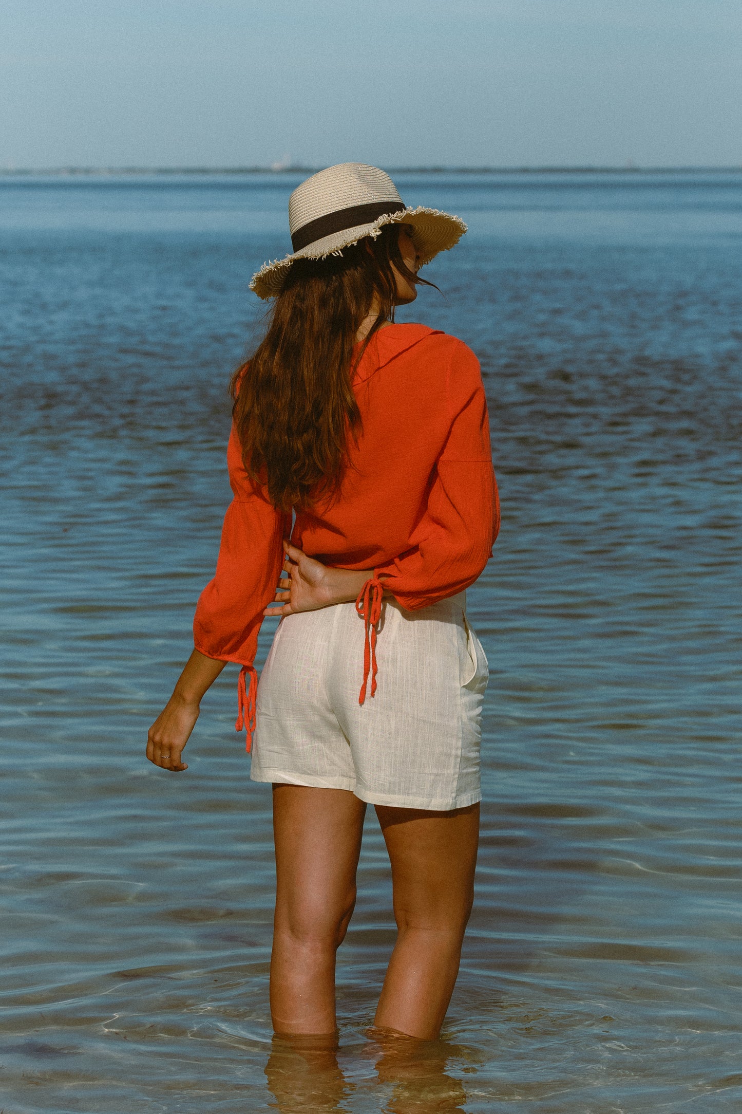 BLUSA PENELOPE CORAL