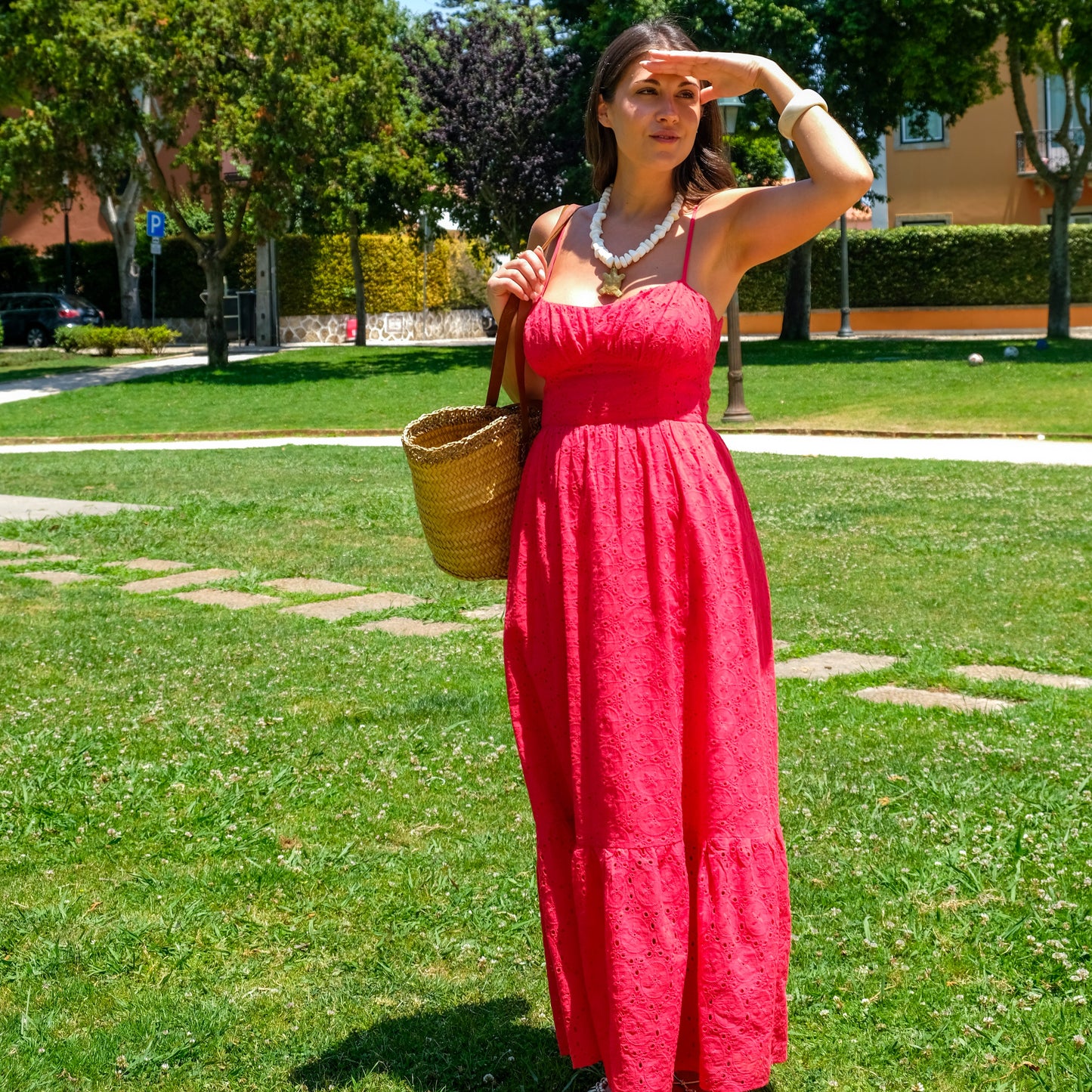 Vestido Miami vermelho