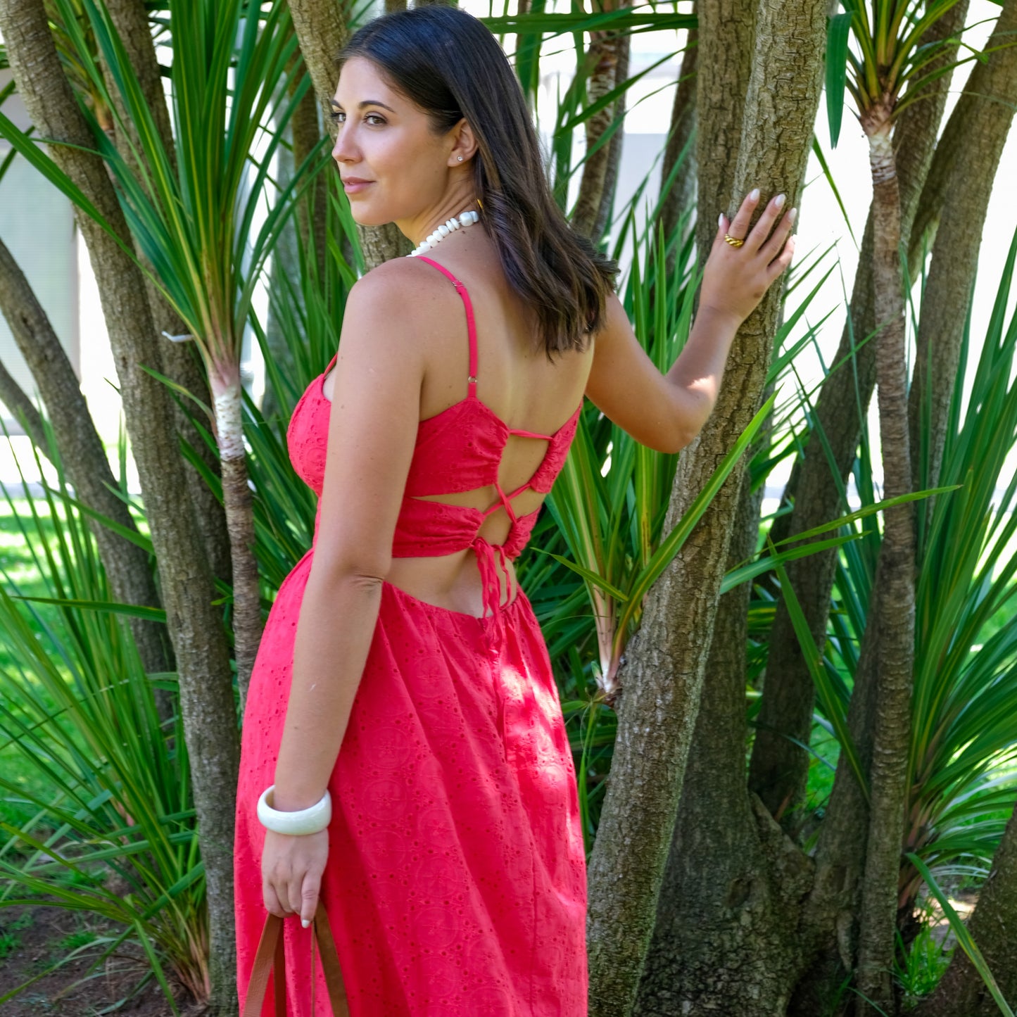 Vestido Miami vermelho