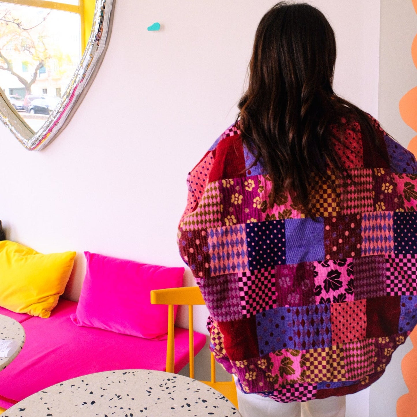 Casaco Patchwork