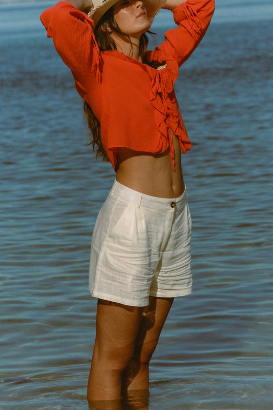 BLUSA PENELOPE CORAL