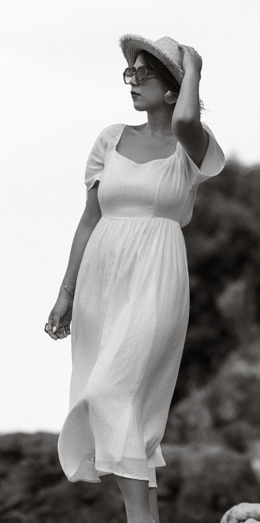 VESTIDO ADÈLE BRANCO